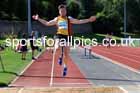 Decathlon long jump, 2025 EAP International Combined Events, Hexham, Northumberland.  Photo: David T. Hewitson/Sports for All Pics